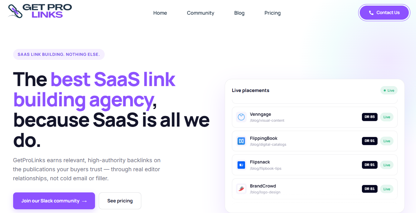 Get Pro Links